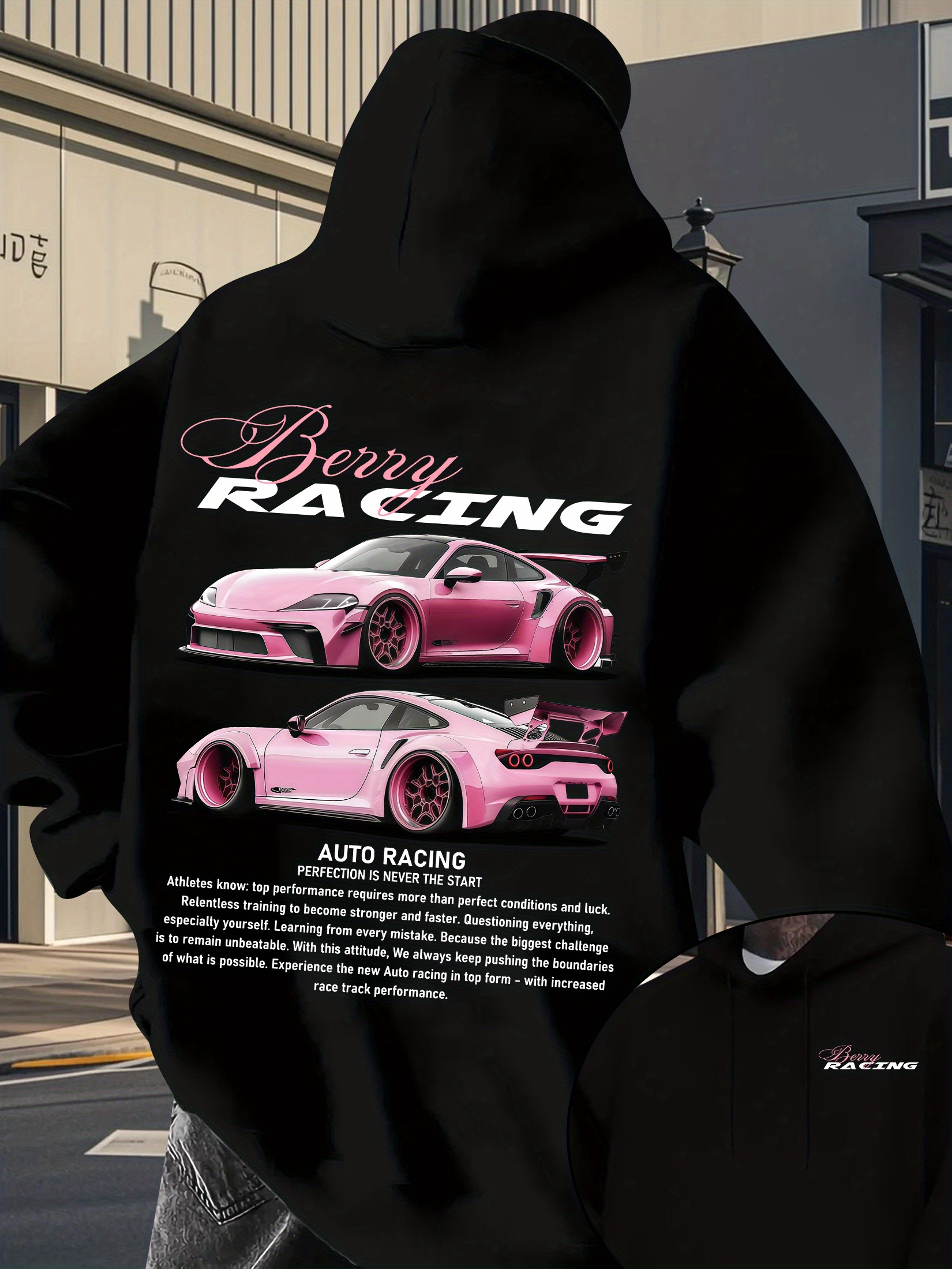 Men's Instagram style car prin - Street Fashion Elements reseña y precio