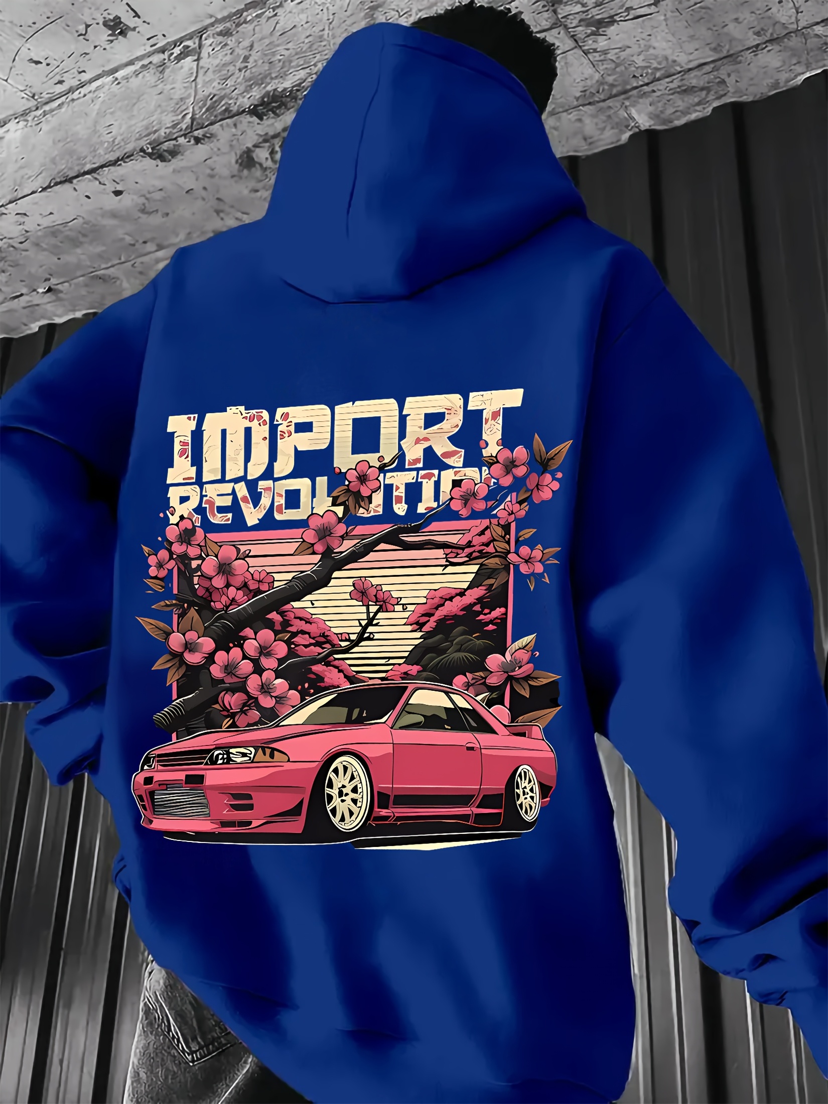 Men's Instagram style car prin - Street Fashion Elements reseña y precio