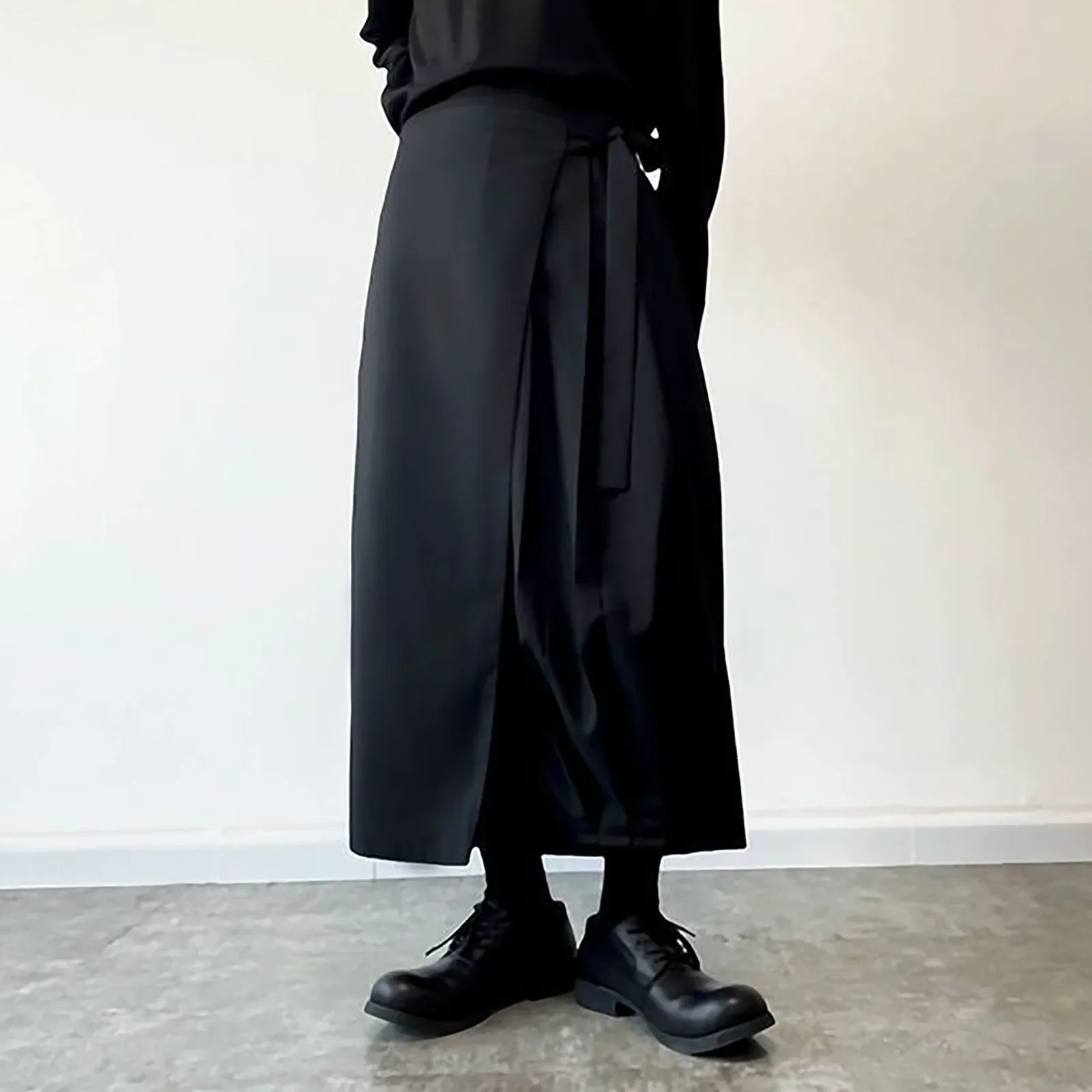 Retro Dark Style Men's Skirt P - Street Fashion In Japanese reseña y precio