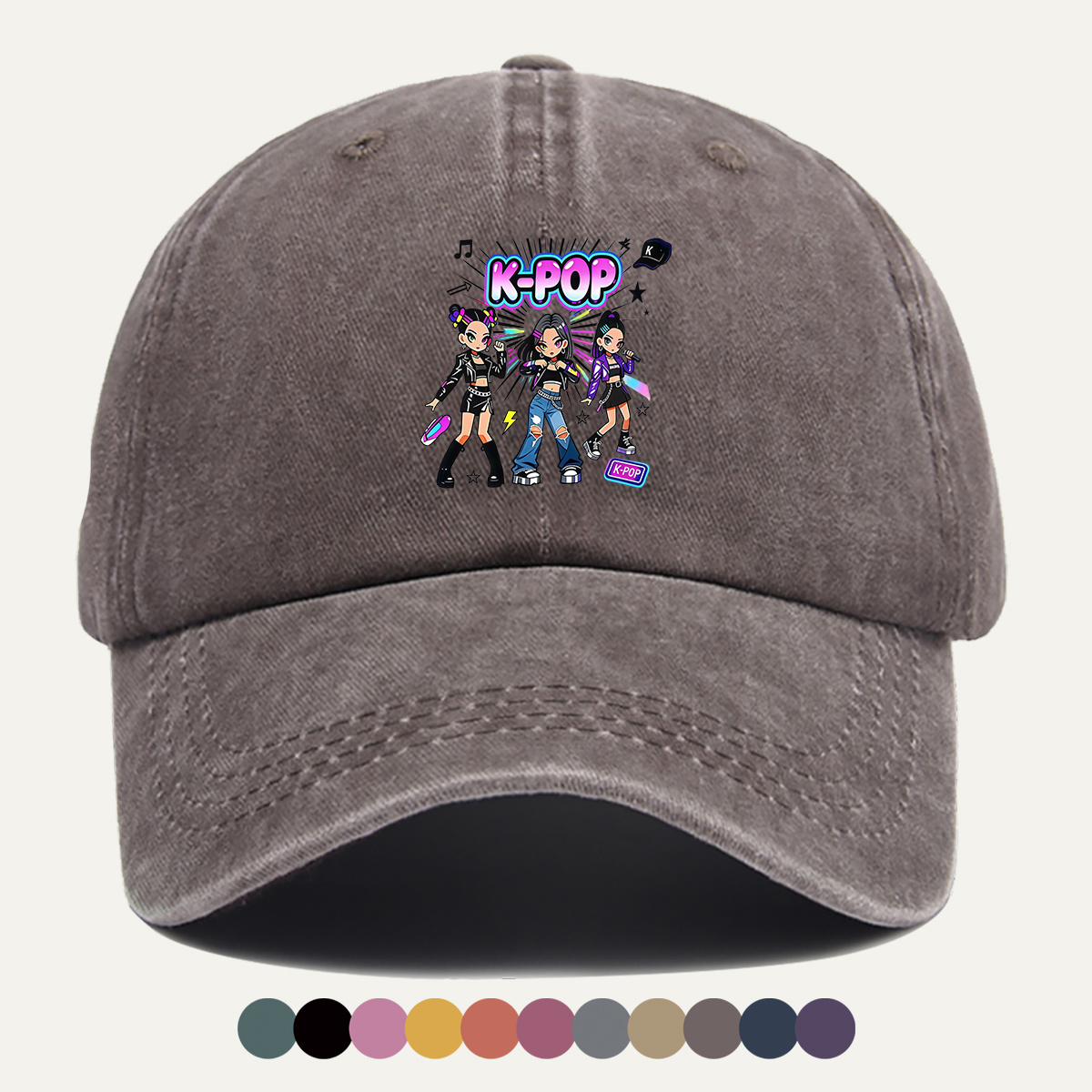 1pc K-POP Trendy Group Printed - Street Fashion Co reseña y precio