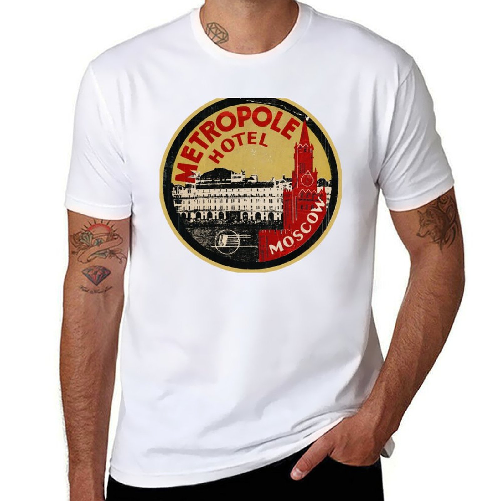 Metropole Hotel Moscow T-Shirt - Street Fashion Moscow reseña y precio