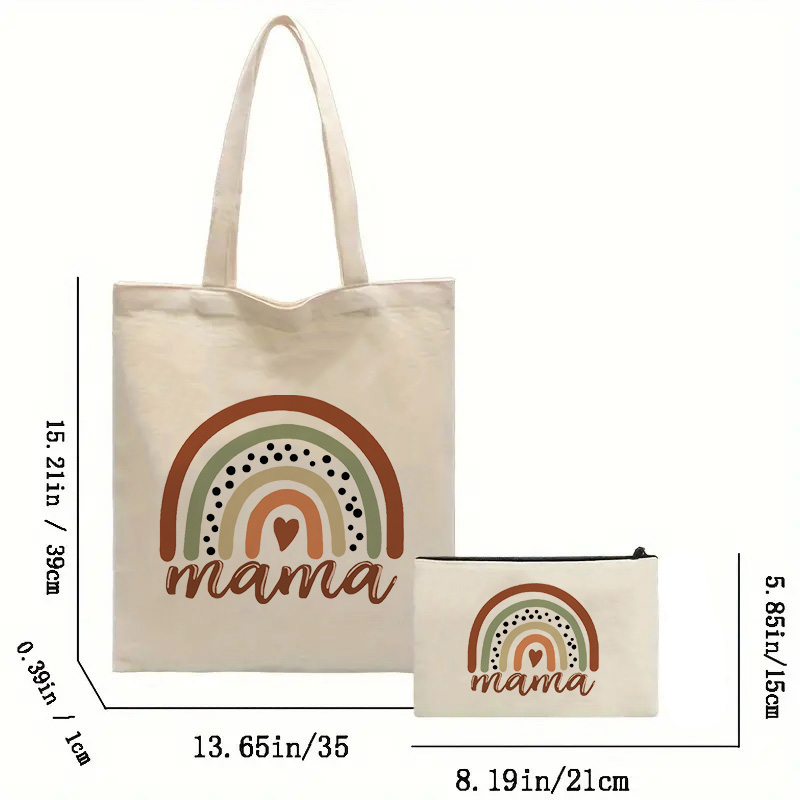 Mama Printed Shoulder Bag, Reu - Tote Bag Canvas Print reseña y precio