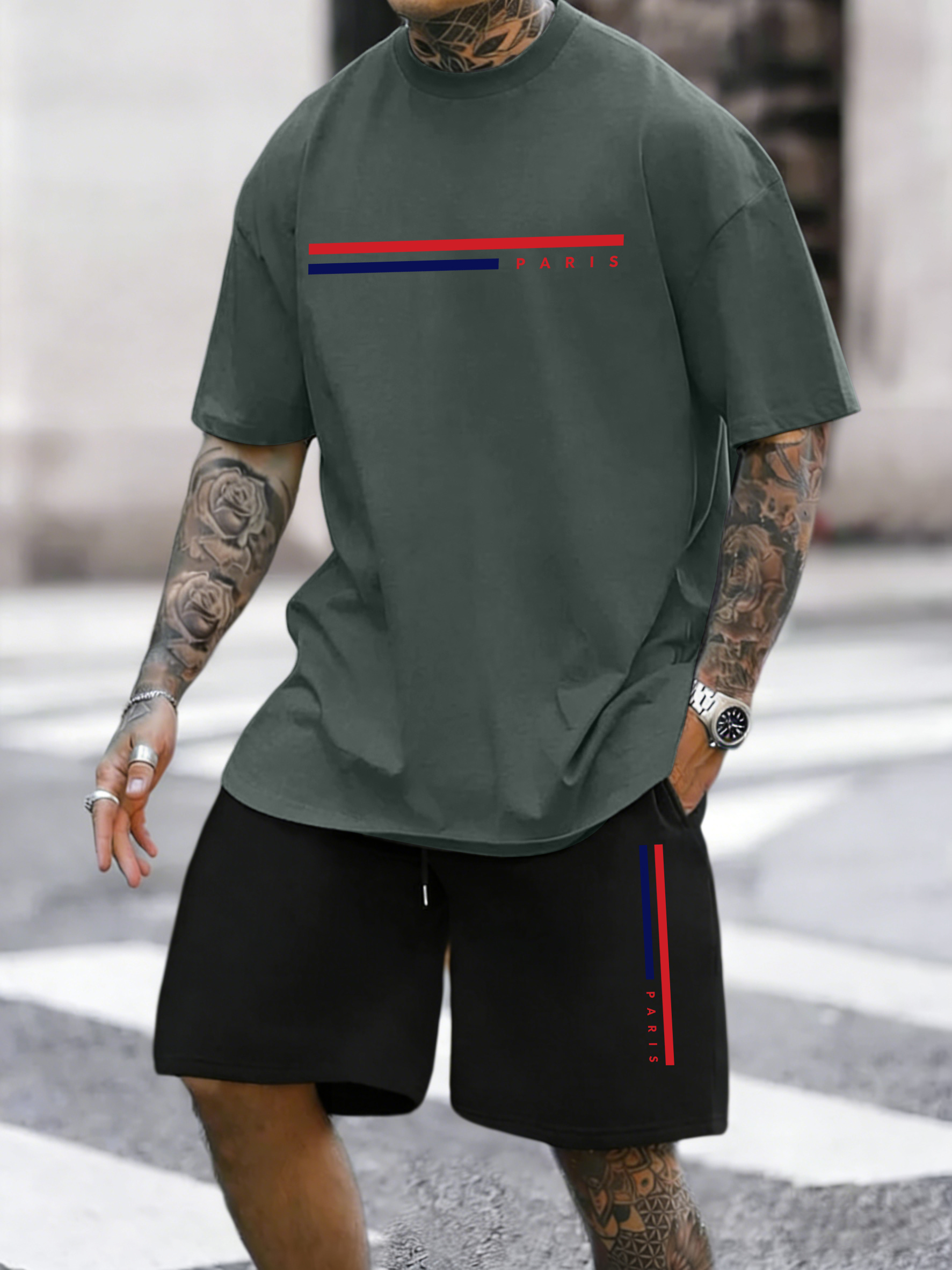 Paris Line Simple Pattern Summ - Street Fashion Elements reseña y precio