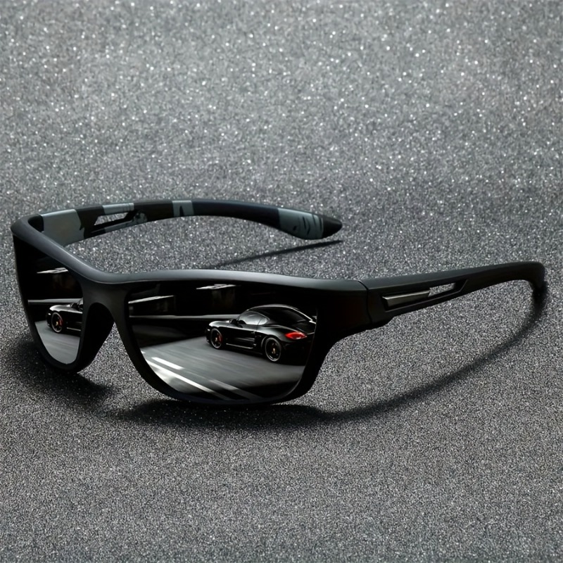 1pcs Men's Stylish Oval Frame  - Street Fashion Photoshoot reseña y precio