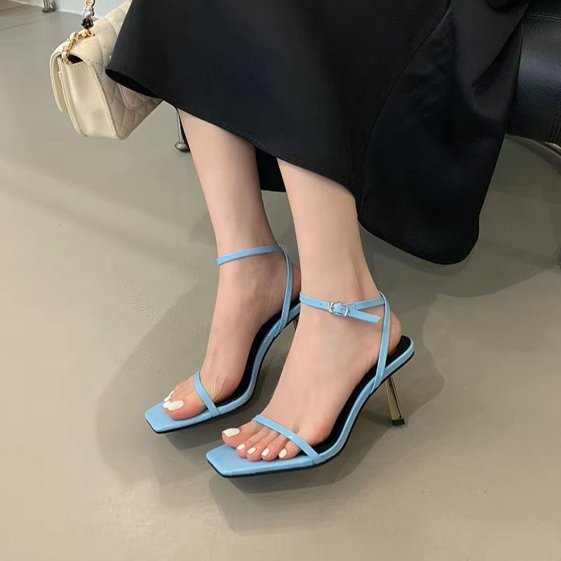 Luxury Metal Thin High Heels W - Street Fashion Luxury reseña y precio