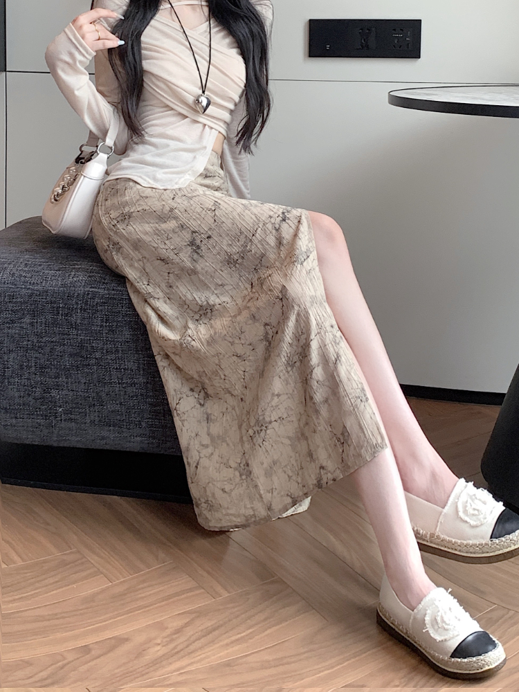Print Skirts Women Vintage Sum - Street Fashion In Chinese reseña y precio