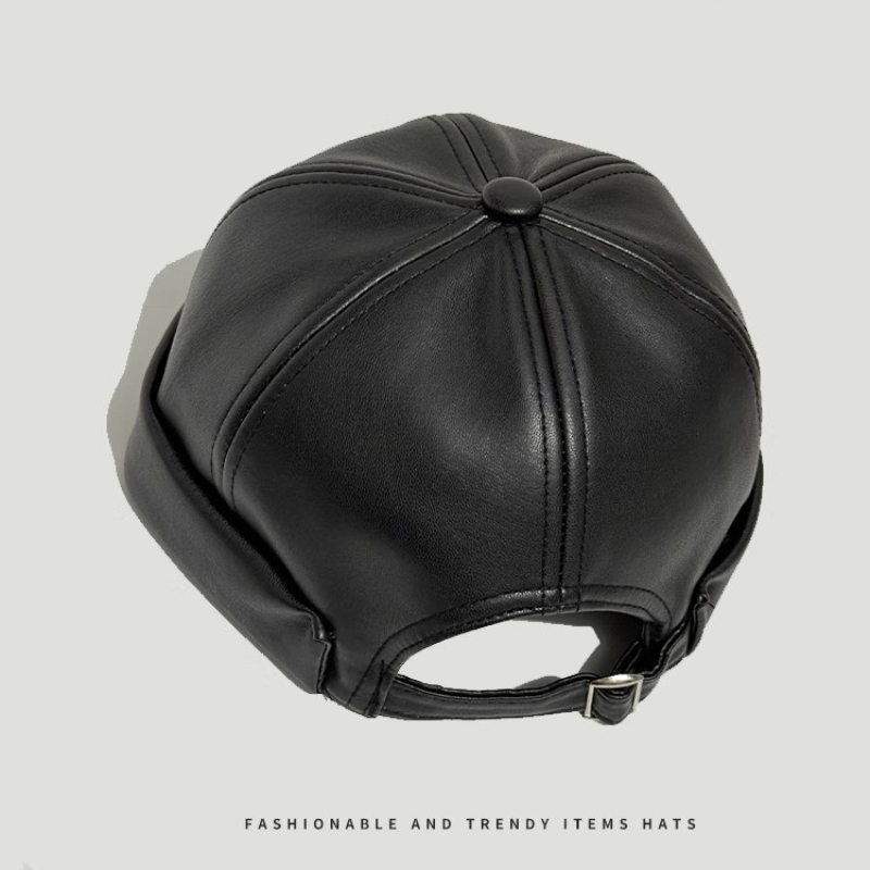 PU Leather Driver Hat Retro Ro - Street Fashion In Japanese reseña y precio