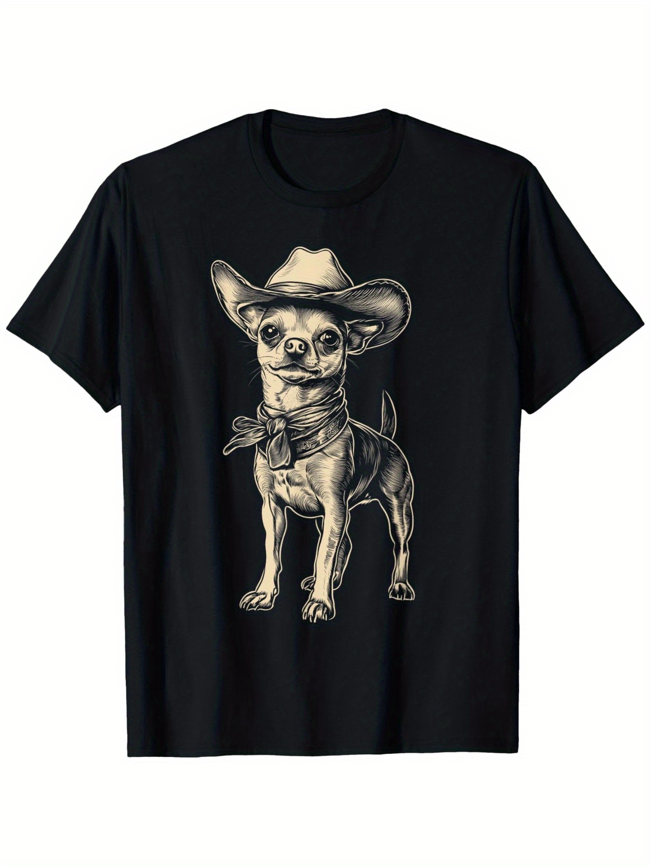 Chihuahua Wearing Cow Hat Funn - Street Fashion Co reseña y precio